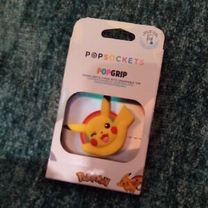 Pokemon Kids Toy - Pikachu PopGrip Nwt